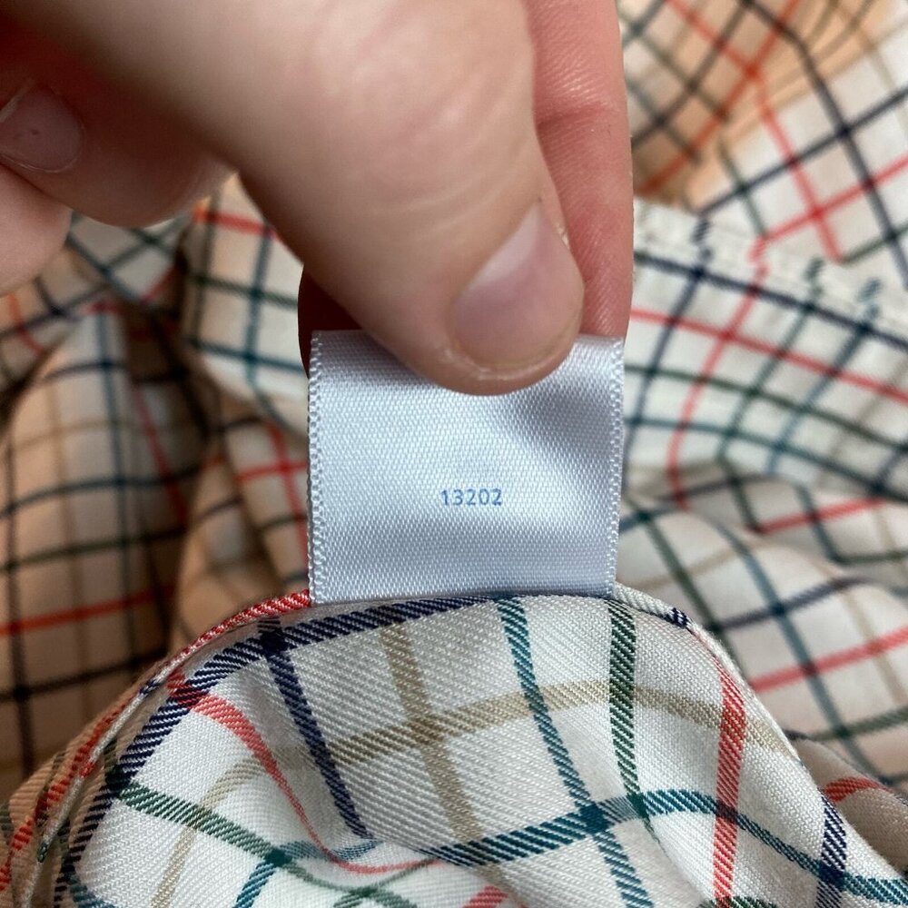 Southern Tide Button Down Shirt Men's Size XXL Long Sleeve Classic Fit Plaid - Picture 6 of 9